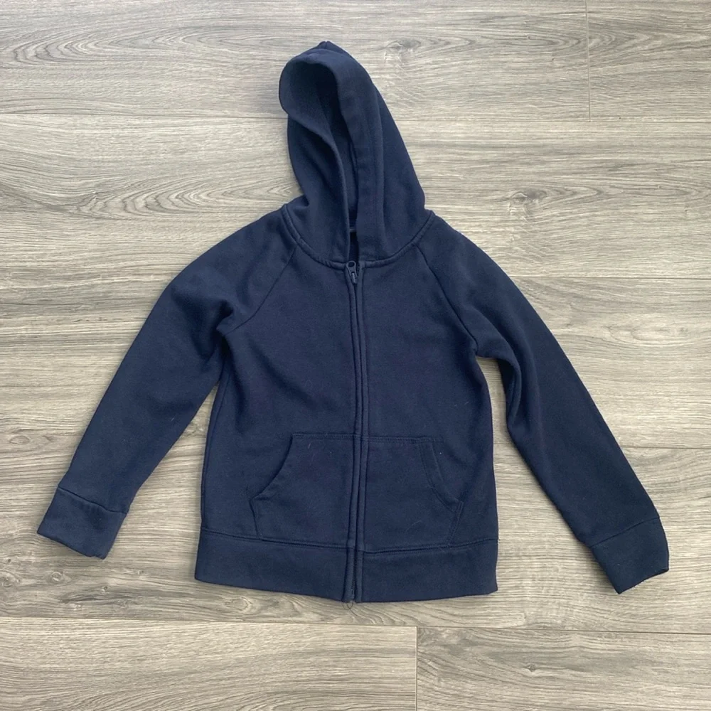 The Children’s Place Girls Fleece Zip Up Uniform Hoodie